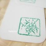 Handprinted Chinese bamboo ..