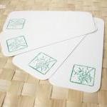 Handprinted Chinese bamboo ..