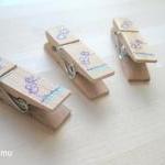 Hand painted memo clothes w..